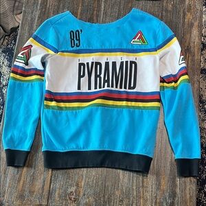Black Pyramid Vibrant Blue Sweatshirt